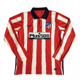 Camisolas de futebol Atlético Madrid Equipamento Principal 2020/21 Manga Comprida